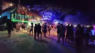 Full moon party 17.02.2022, Haad Rin beach, Koh Phangan, Thailand