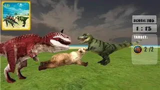 Jurassic T- Rex Dinosaur Simulator 2 - Android Gameplay |Newbie Gaming