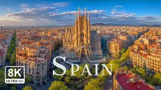 A Virtual Journey to Spain: 2 Hours of Calm Piano Music & Stunning 4K Scenery