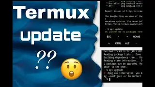 How to update Termux? #termux