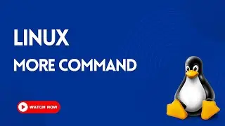 5. More Command in Linux | LINUX