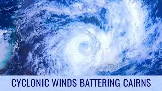 Cyclone Jasper battering Cairns region - December 13, 2023