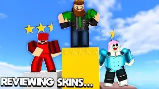so i rated EVERY SKIN in Arsenal... (Arsenal Roblox)