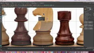 Modelado de Ajedrez en Maya video 4 de 6 - Modelado del Caballo