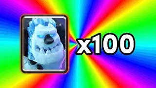 Can 100 Ice Golems Three Crown?