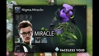MIRACLE - FACELESS VOID - SAFELANE | NIGMA vs TEMPO | GAME 1 | DOTA2 GAMEPLAY
