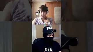 Алина в чатрулетке ласкает грудь и сосёт