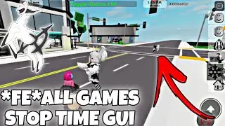 *FE* ALL GAMES STOP TIME GUI SCRIPT | ARCEUS X • DELTA • FLUXUS • HYDROGEN • PC!