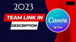 Canva pro free for lifetime 2023 | latest Update | canva pro invite link | canva pro team link