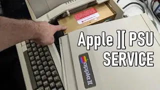 Apple II power supply service and testing