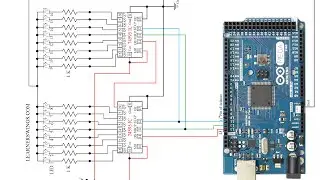Cascade Operation of Two 74595 Shift Registers using Arduino Mega