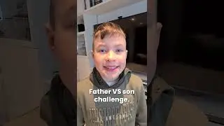 Father-Son Headstand vs Handstand Challenge