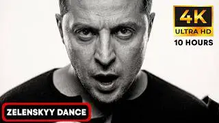 ТАНЕЦ ЗЕЛЕНСКОГО НА КАБЛУКАХ 4К 10 ЧАСОВ | Potujno Edit Version Zelenskyy Dance in a Latex Suit