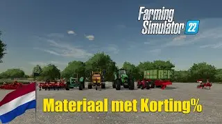 % MATERIAAL MET KORTING % - Farming Simulator 22 (Nederlands)