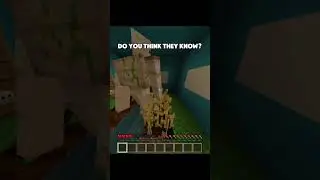 Do You Think They Know? | Truman Show In Minecraft #minecraft #fyp