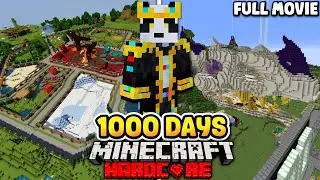 This is 1000 Days In Hardcore Minecraft - [Full Movie]