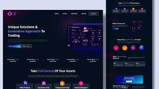 Build A Responsive Website using HTML CSS and JavaScript