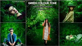 #Amazing Green Colour Tone Editing in Lightroom mobile + Free Presets [Green Tone Series Episode 4]😍
