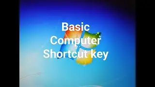 Basic computer shortcut key #knowledge #shorts #youtube #subscribe  @archanatecheducation79
