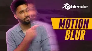 😲Como usar o MOTION BLUR no Blender - Blender motion blur tutorial