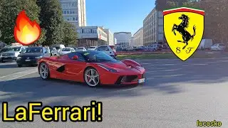 SUPERCARS IN ROME! (LAFERRARI, F8, GALLARDO, 812, F430, SUPRA, URUS, M4, GTR, PORTOFINO, 4C...)