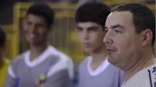 Treinador em ação - handebol