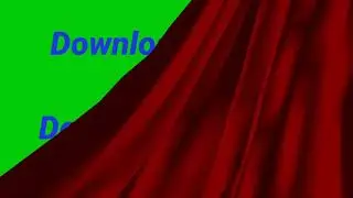 Curtain closing Green Screen Full HD Free template Intro Chroma key। free green screen videos
