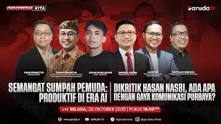 Dikritik Hasan Nabi, Ada Apa Dengan Gaya Komunikasi Purbaya ? | INDONESIA KITA