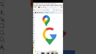 𝐇𝐨𝐰 𝐭𝐨 𝐦𝐚𝐤𝐞 𝐚 𝐆𝐨𝐨𝐠𝐥𝐞 𝐦𝐚𝐩 𝐥𝐨𝐠𝐨 𝐢𝐧 𝐜𝐨𝐫𝐚𝐥𝐝𝐫𝐚𝐰 #shorts #viral #design
