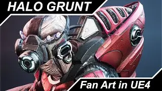 Halo Grunt Fan-Art in UE4