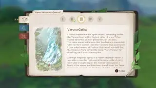 【Genshin Impact V3.0】Varuna Gatha Forest Adventure Journal Full Completion