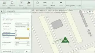 ГИС Электросеть  - нанесение объектов на схему