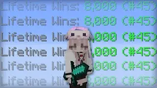 Getting 8,000 Doubles Wins in Bedwars + 2v1ing Streamers