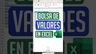 😎 Cotiza en la Bolsa con Excel - Nuevo formato de Datos para Consultas