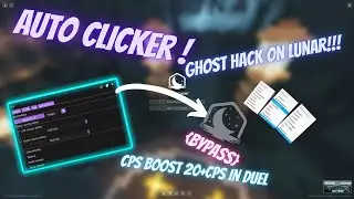 Best Auto clicker for 1.8.x ghost cheat | Lunar client bypass