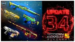 *NEW 🔥 WEAPON* in UPDATE 34 modern combat 5 mc5 update 34