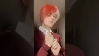 Did you know I also cosplayed Todoroki? 