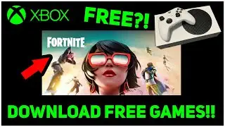 XBOX SERIES X/S HOW TO DOWNLOAD FREE GAMES!