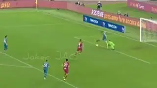 Zlatan and Morata messing up similar backheel finish...