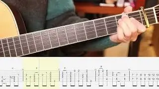 Guitar Tutorial: Kick Back (Kenshi Yonezu) - Sungha Jung Tabs | Fingerstyle Tabs