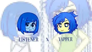YAPPER X LISTENER | meme | inside out 2 | gacha club