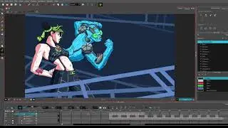 Streaming the Stone Ocean ED Animation on Twitch!! 1:50pm EST