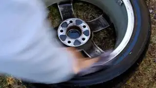 Pt. 3 of 3-Acrylic-Werks Polish Cleans Wheel/Rim