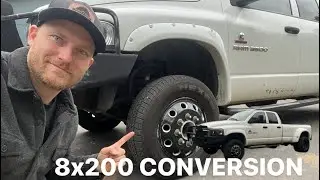 Converting the 04 to 19+ DUALLY WHEELS. Cheaper route and old school wheels