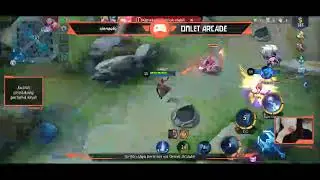 Tonton live saya Mobile Legends: Bang Bang di Omlet Arcade!