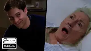 Peter Parker, tia May e a linguinha nervosa