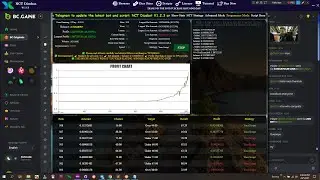 NCT Dicebot - The Most Advanced Betting Bot❤️Supports any coin and over 25 dice sites❤️Profit: 5108$