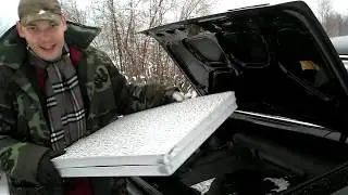 МОБИБА. Как согреться  зимой  в лесу или + 100 градусов в палатке. Ревизия мобильной бани
