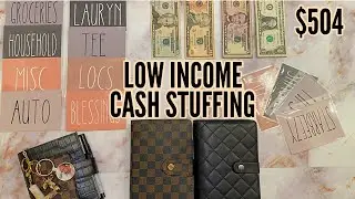 CASH ENVELOPE + SINKING FUNDS STUFFING| OCTOBER PAY #2| LOW INCOME CASH STUFFING| TAYLORBUDGETS