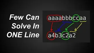 Simple Compress (Can You Solve This in ONE Line? 8)